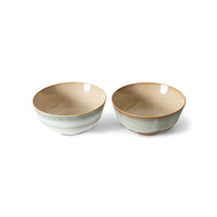 70s Ceramics Ramen Bowls - Set of 2 by HKLIVING (Verge or Ascend)