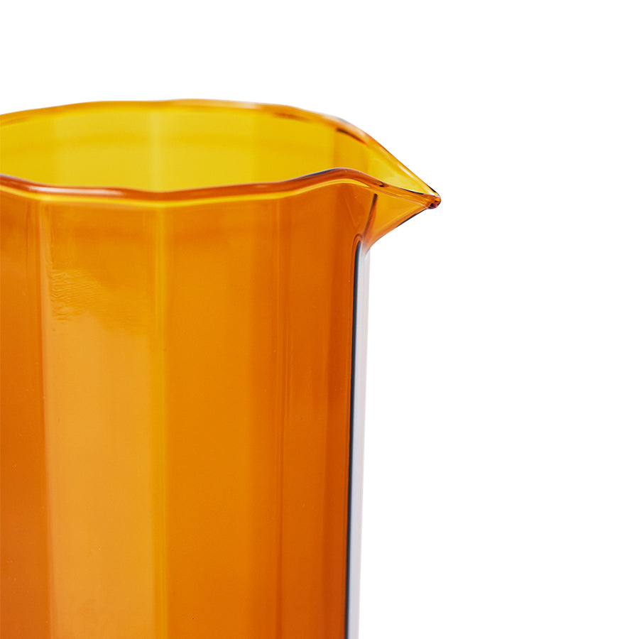 Amber Sunlit Carafe, Water Jug by HKLIVING