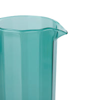 Teal Sunlit Carafe, Blue Water Jug by HKLIVING