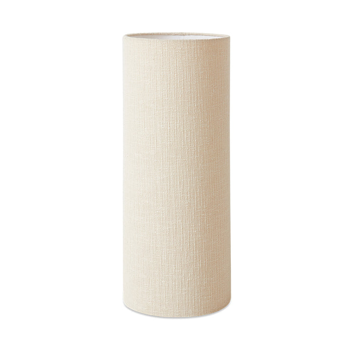 Lamp Shade Cream Linen Boucle, High Boucle by HKLIVING