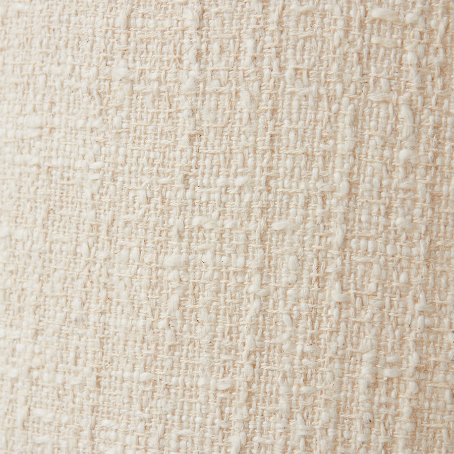 Lamp Shade Cream Linen Boucle, High Boucle by HKLIVING