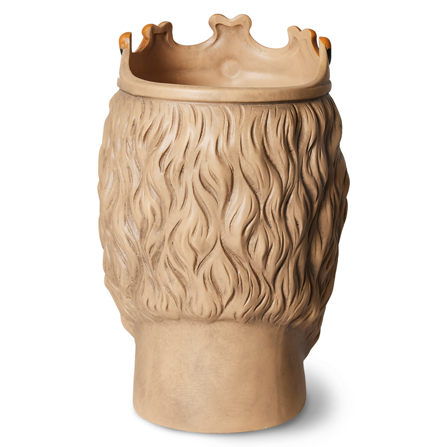 Cream Stoneware Decorative Heads – Teste di Moro Siciliane by MON for HKLIVING (Set of 2)
