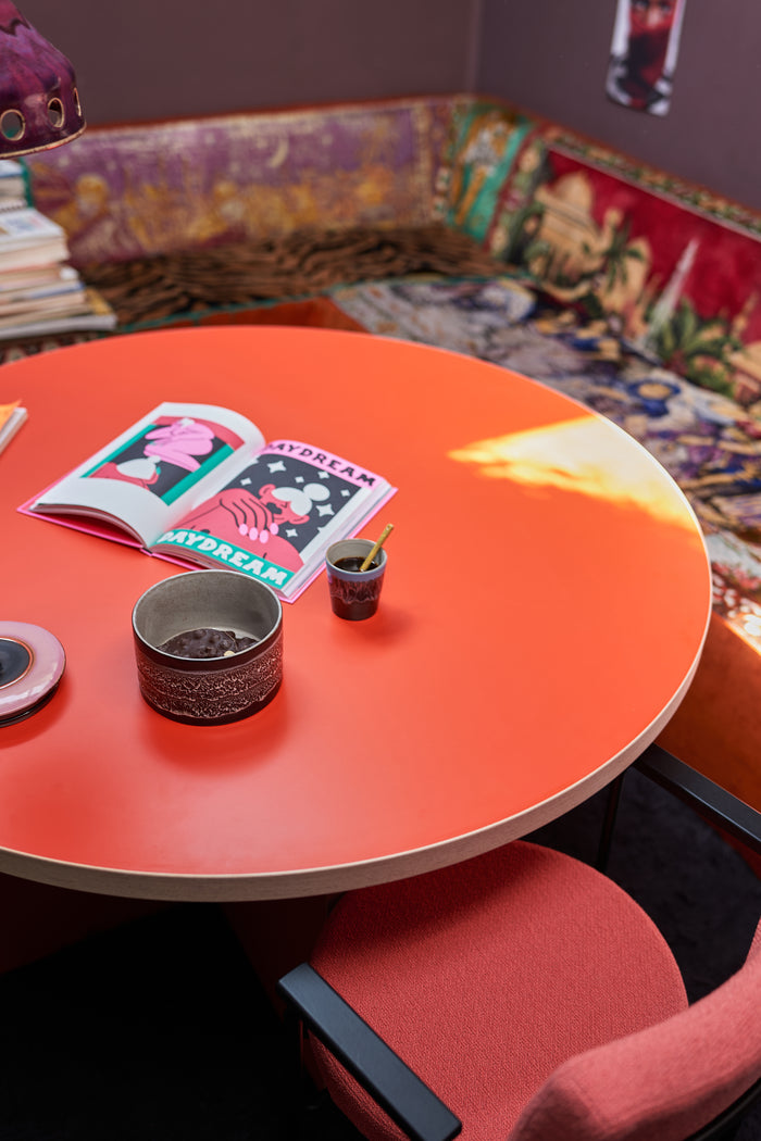 HKLIVING Customisable Round Dining Table - 130cm (Multiple Colours)