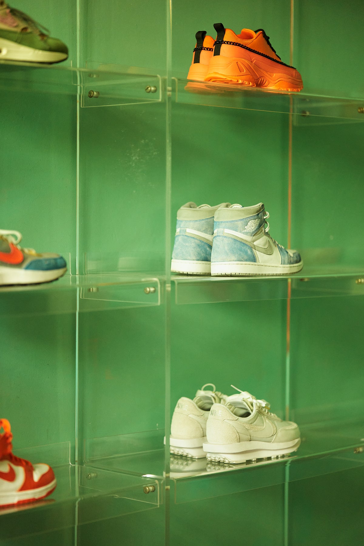 HKLIVING Clear Acrylic Modular Display Cabinet System