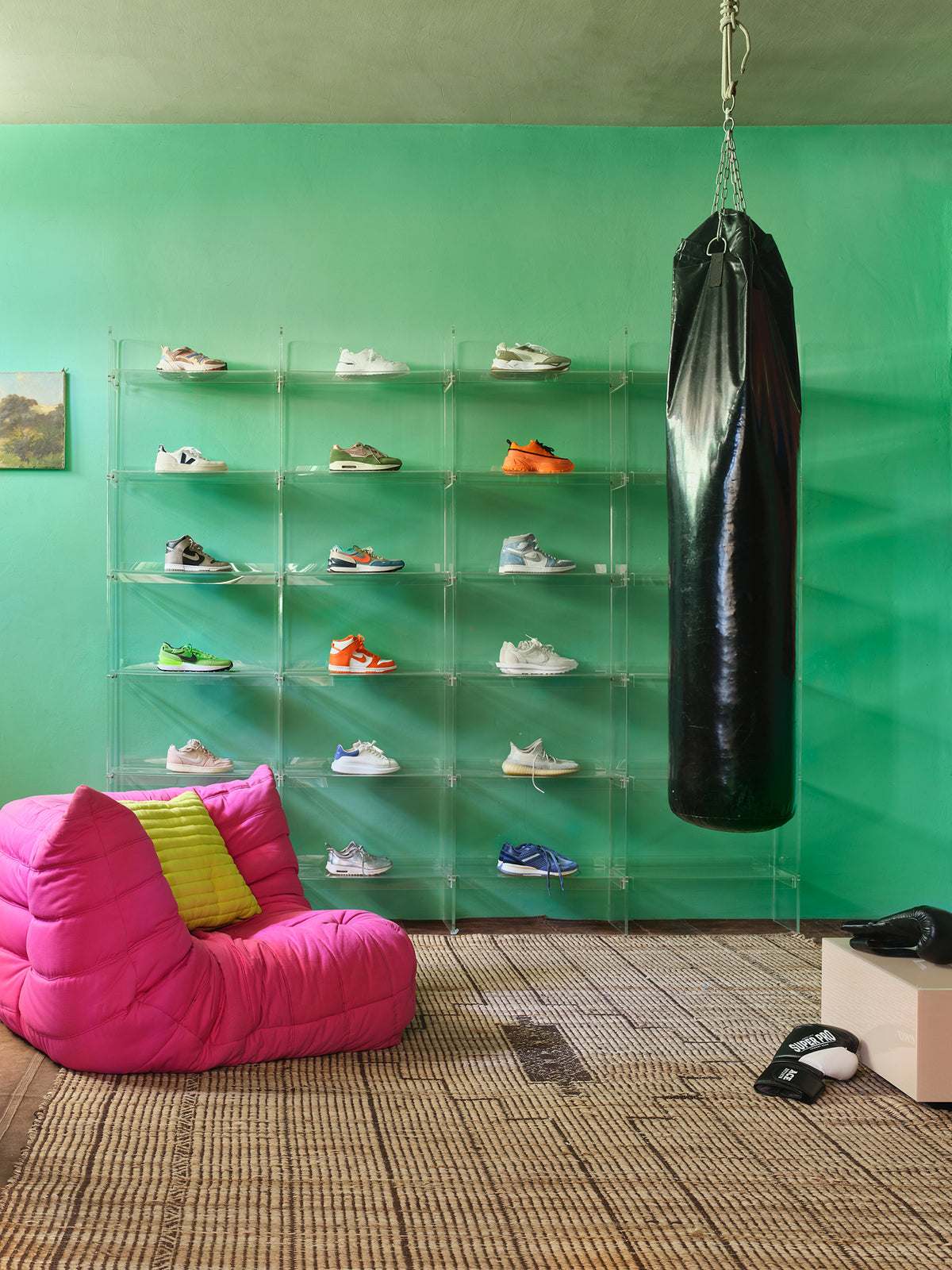 HKLIVING Clear Acrylic Modular Display Cabinet System
