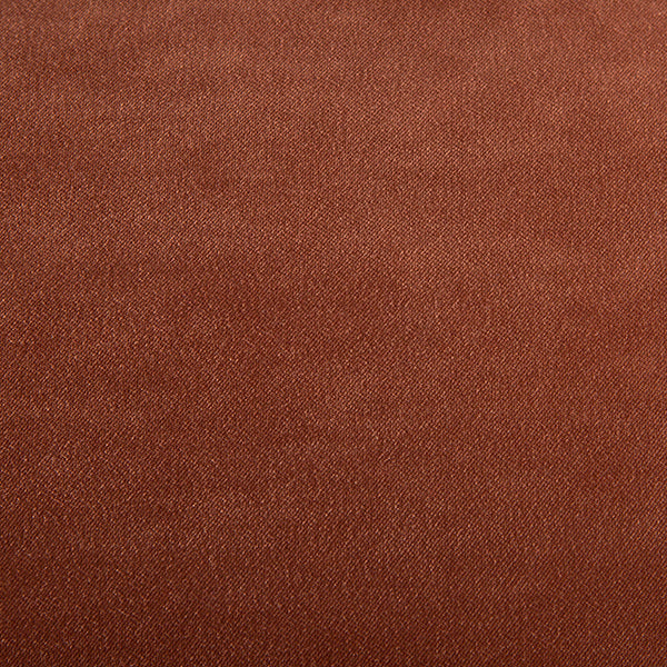 2-Seater Retro Sofa, Deep Terracotta Rust Velvet, Royal Velvet magnolia by HKLIVING