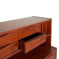 Wooden Secretary Stained by HKLIVING – A Timeless Blend of Classic and Modern Nordic Design