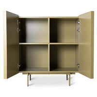 Cupboard by HKLIVING in Olive Green
