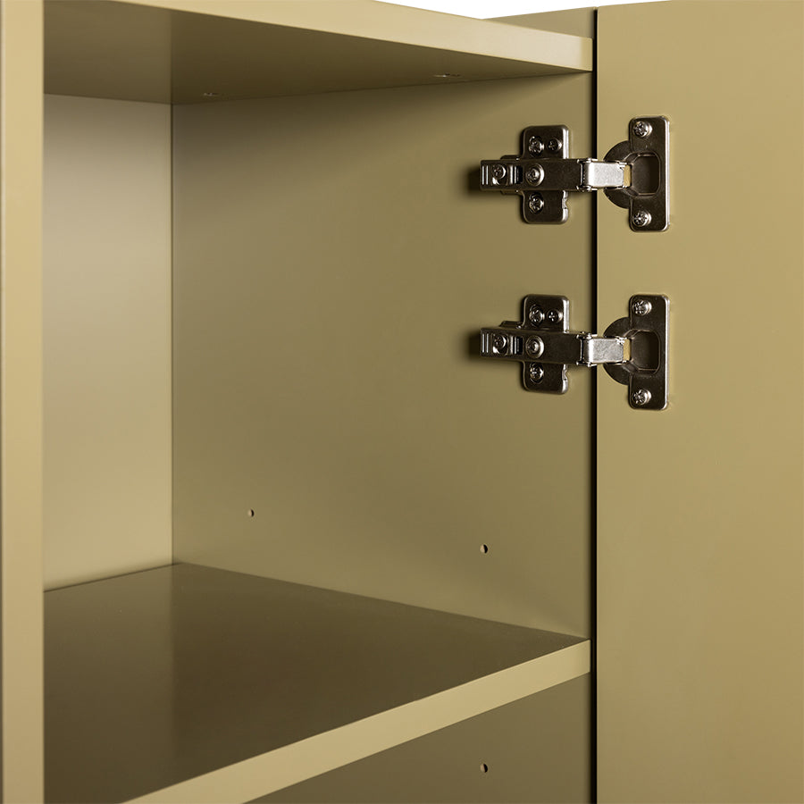 Cupboard by HKLIVING in Olive Green