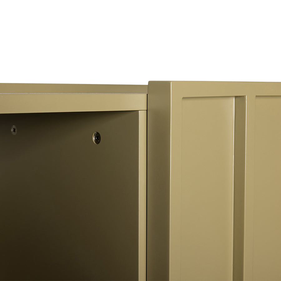 Cupboard by HKLIVING in Olive Green