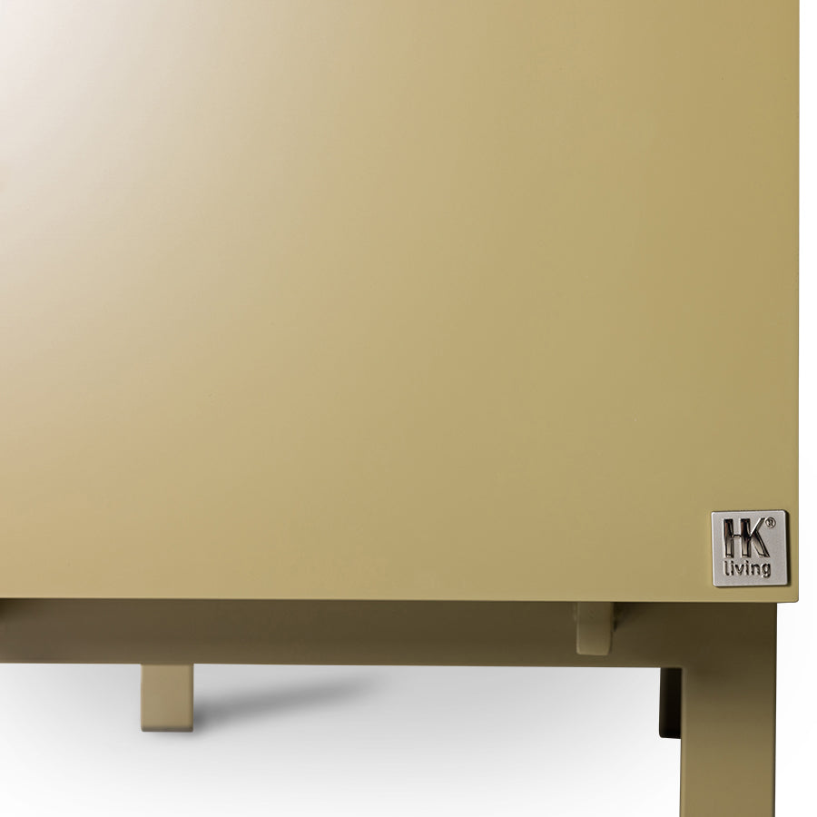 Cupboard by HKLIVING in Olive Green