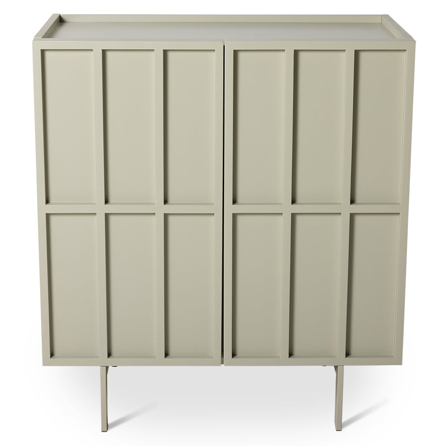 Cupboard by HKLIVING in Pebble