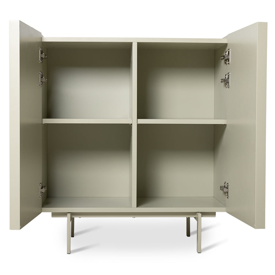 Cupboard by HKLIVING in Pebble