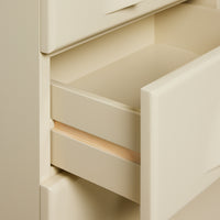 HKLIVING Chest of 8 Drawers in Cream