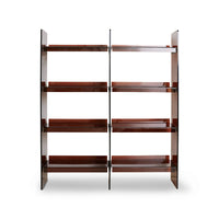HKLIVING Smokey Brown Acrylic Modular Display Cabinet System
