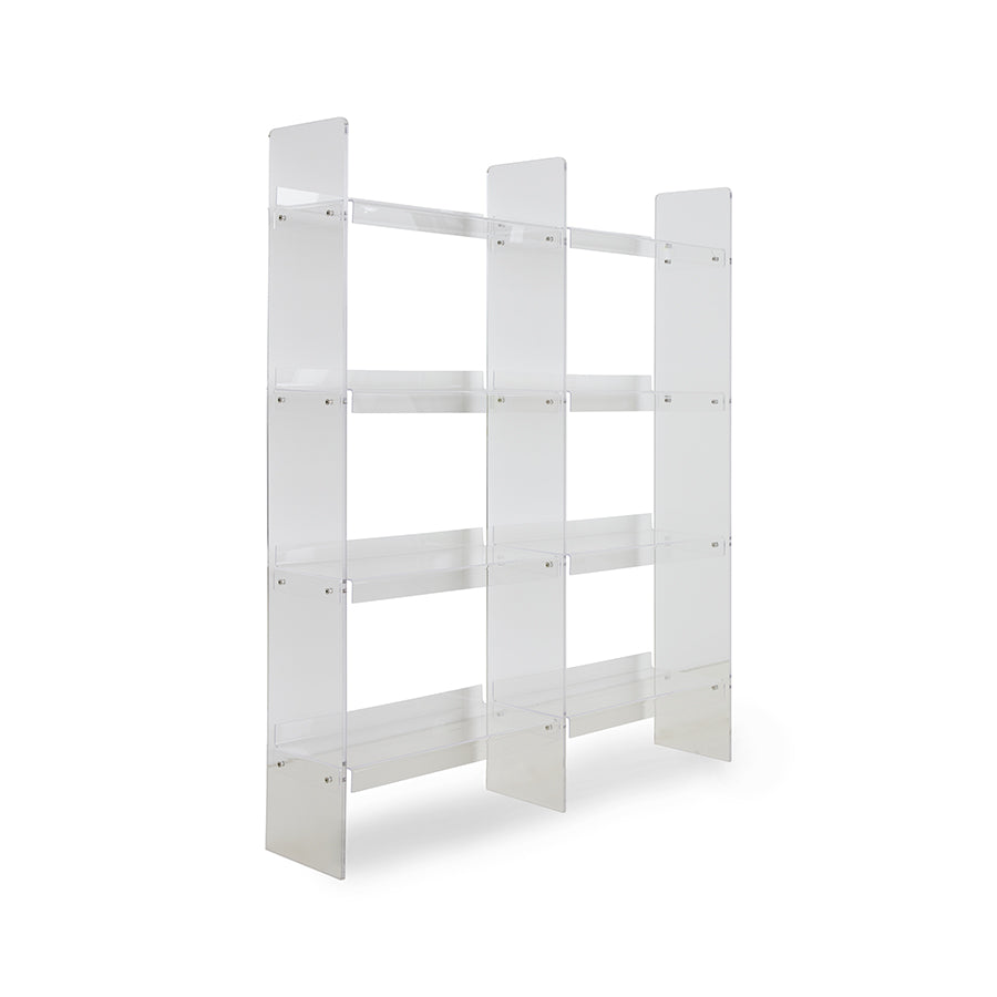 HKLIVING Clear Acrylic Modular Display Cabinet System