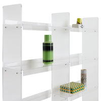 HKLIVING Clear Acrylic Modular Display Cabinet System