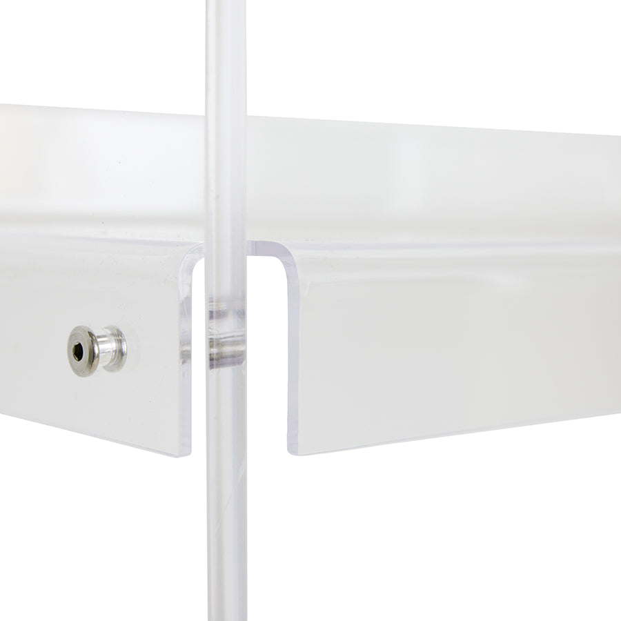 HKLIVING Clear Acrylic Modular Display Cabinet System