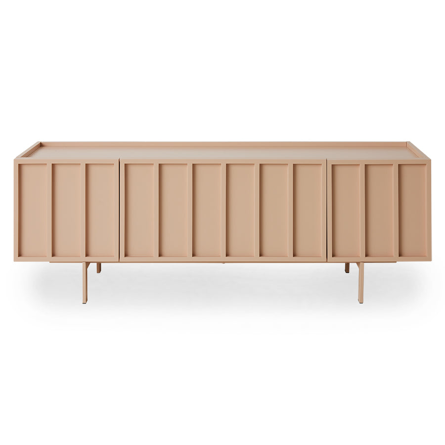 HKLiving Lowboard Sideboard - Nude Peach Pink Finish