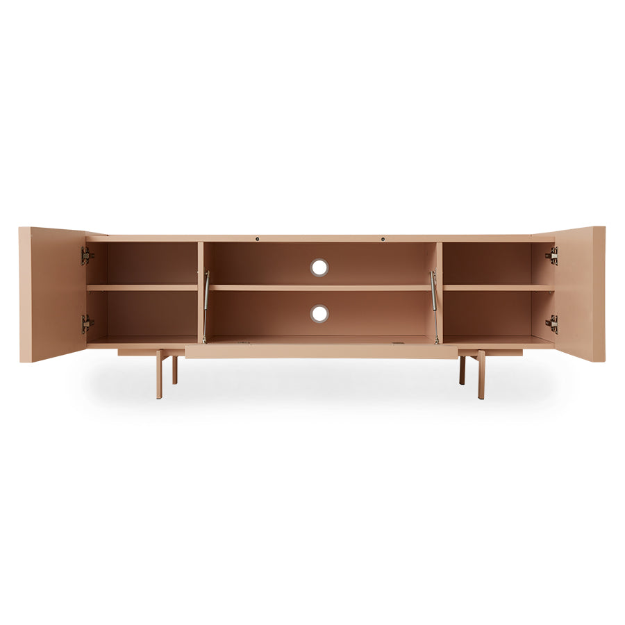 HKLiving Lowboard Sideboard - Nude Peach Pink Finish