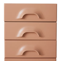 Chest of 7 Drawers, Blush Pink from HKLIVING