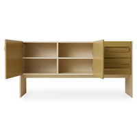 Space Dresser Sage-Cream by HKLIVING – Elegant Storage with a Soft Colour Palette
