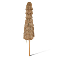 Raffia Patio Umbrella 300cm – Natural Parasol by HKLIVING
