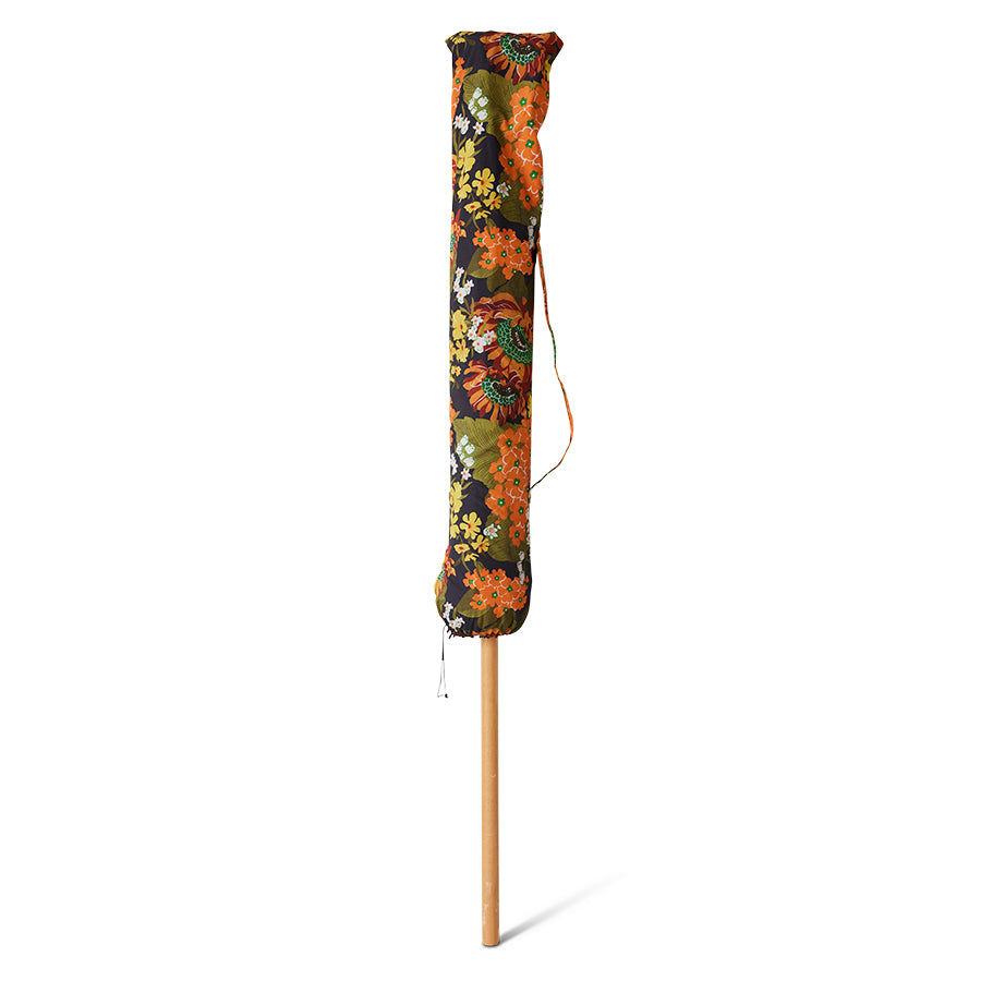 Flourish Patio Umbrella 270cm – Floral Parasol by HKLIVING