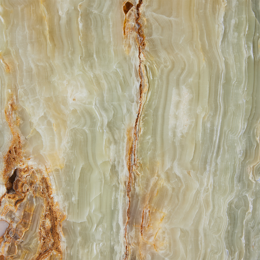 Marble Block Table, Onyx by HKLIVING