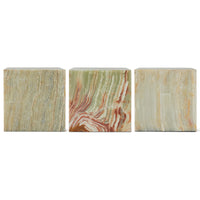 Marble Block Table, Onyx by HKLIVING