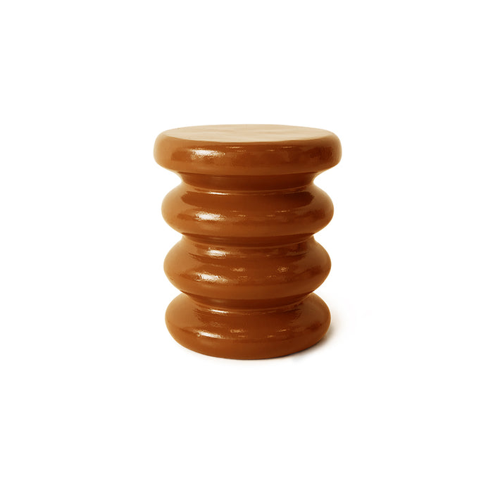 Allure Side Table, Caramel - by HKLIVING