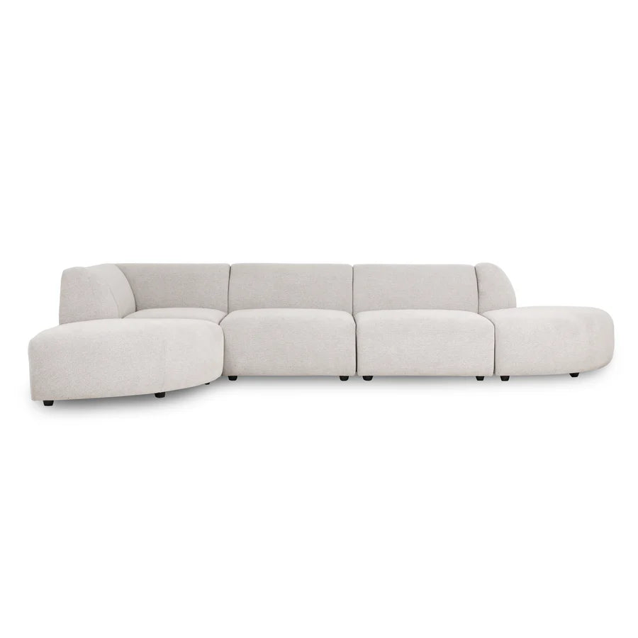 Jax Couch Element, Right Corner, Sneak Grey, HKLIVING