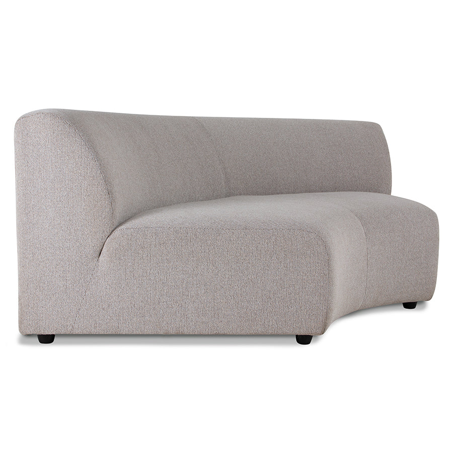 Jax Couch Element, Round Module, Sneak Grey, HKLIVING