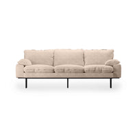 3-Seater, 4-Seater Retro Sofa in Boucle Taupe by HKLIVING