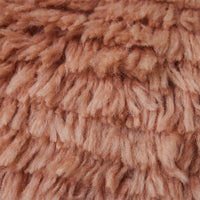 Fluffy Rectangular Cushion Blush Pink 65 x 40cm by HKLIVING