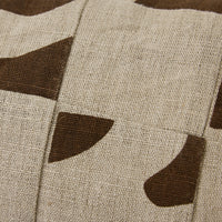 HKLIVING Natural Patched Cushion - 70x30cm Linen