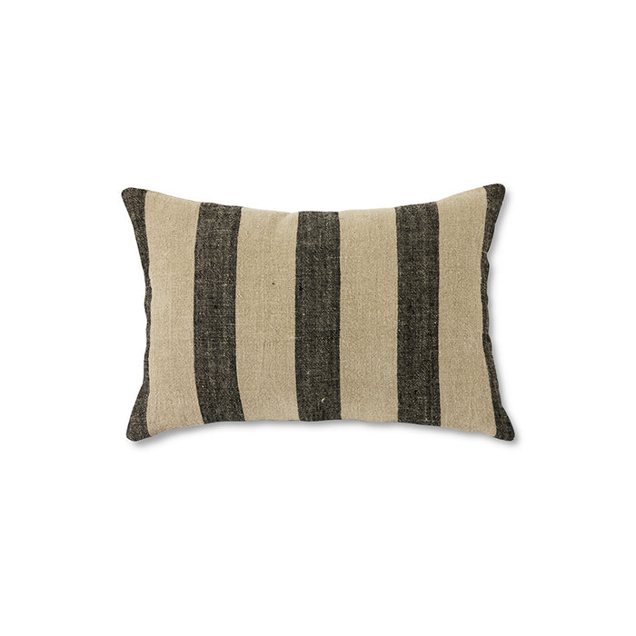 Bayside Linen Cushion by HKLIVING - 60x40cm Soft Natural Accent