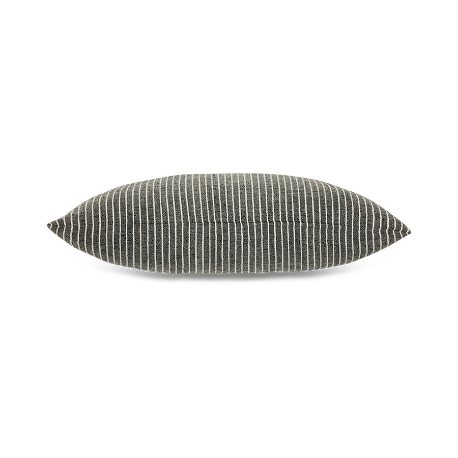 Monochrome Striped Cushion by HKLIVING - 70x40cm Linen Accent