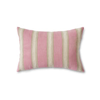 Woven Striped Cushion in Blush by HKLIVING - 60x40cm Soft Linen