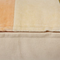Striped Velvet Cushion, Pink Beige Gold, 60x35cm, Fields by HKLIVING