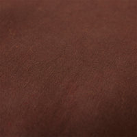 Retro Leather Patch Cushion,Round, Brown, HKLIVING