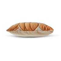 Padded Cushion, Retro Wave, Red, Orange, Beige, HKLIVING