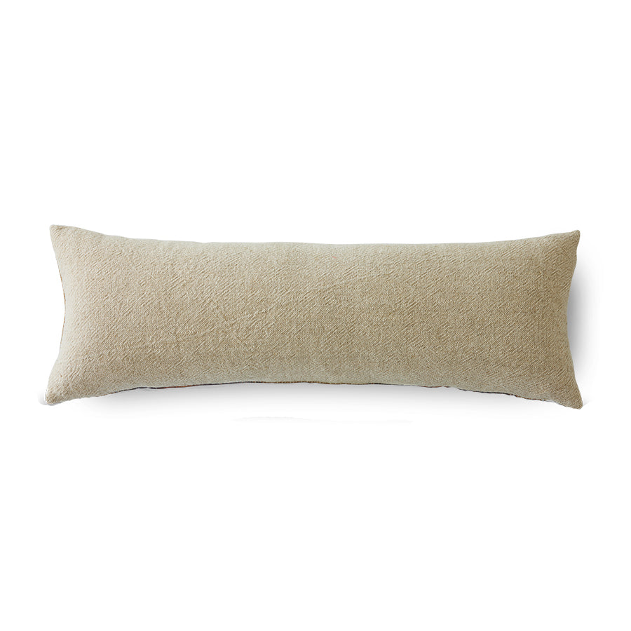 HKLIVING Elongated Gradient Cushion, Earth Tones