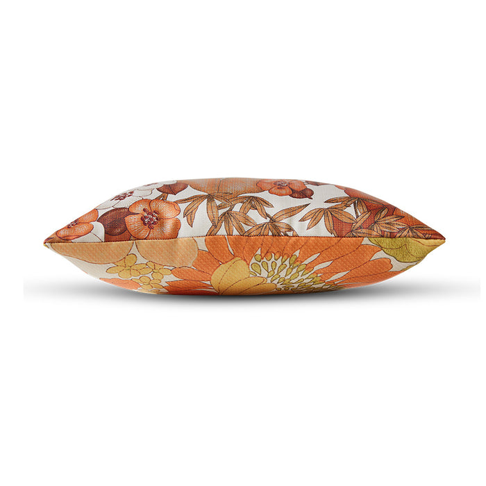 Vivid Cushion, Floral, Orange, Red, Yellow, HKLIVING