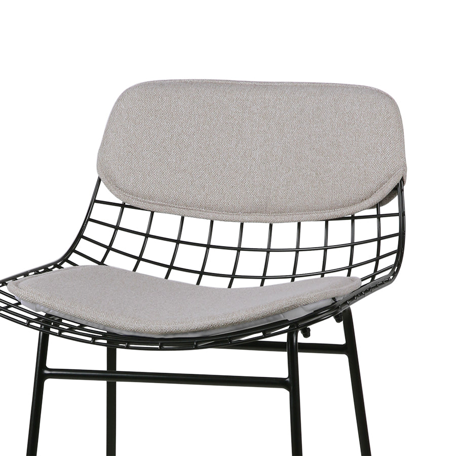 Wire Bar Stool Comfort Pad Set from HKLIVING