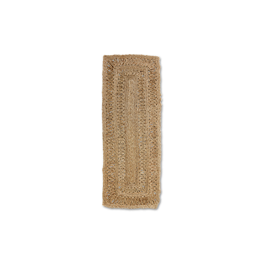 2m Soleil Jute Runner from HKLIVING - Rectangular 70x200cm