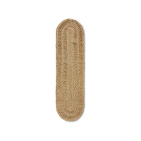 3m Soleil Oval Jute Runner by HKLIVING - 80x300cm