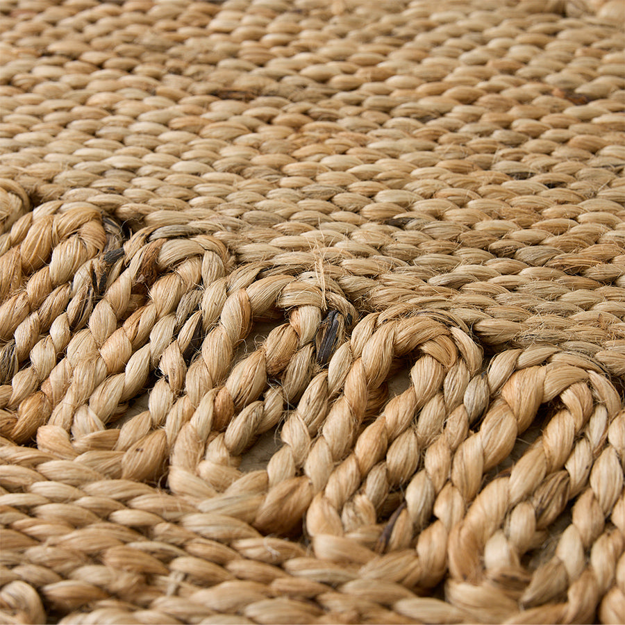 3m Soleil Oval Jute Runner by HKLIVING - 80x300cm
