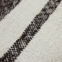Striped Woolen Kelim Rug - Cream 200x300cm by HKLIVING
