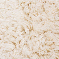 Fluffy Square Rug, Retro Summers by HKLIVING, 250x250cm White Cream Orange